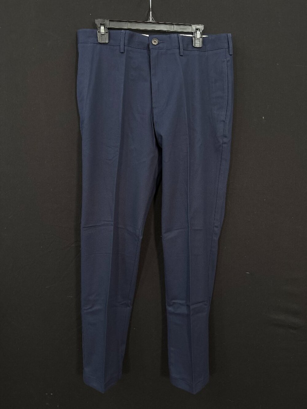 Lands' End Men's Slim Fit Chino Pants Navy 34x32 NWOT